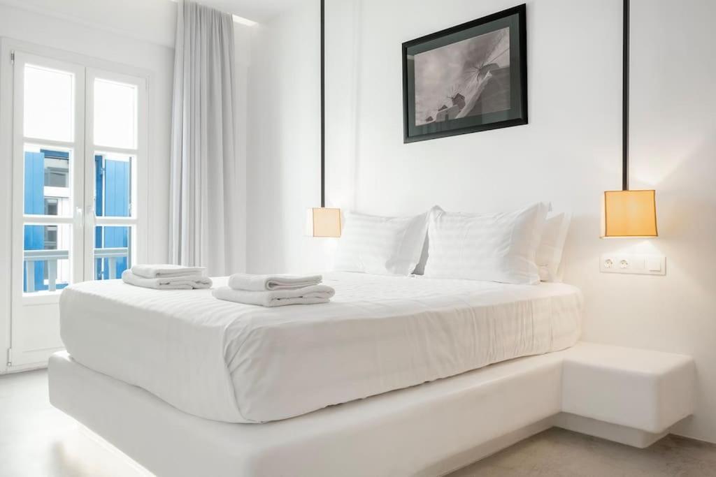 Luxury Apartment Center Of Mykonos Town - Sleeps 4 Bagian luar foto